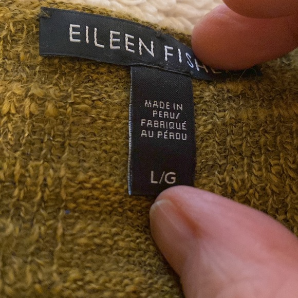 Eileen Fisher v-neck alpaca pullover sweater - Picture 2 of 7